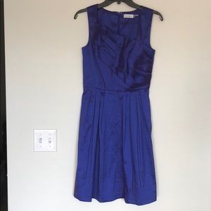 Blue Calvin klein dress